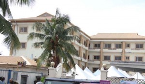Oba of Lagos reconstructed palace