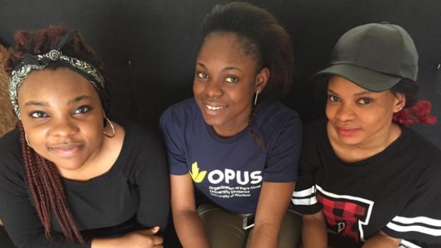 International Nigerian students in Windsor, Canada.