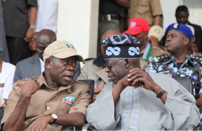 Adams Oshiomhole and Bola Tinubu