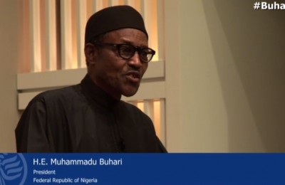 Muhammadu Buhari at the U.S. Institute of Peace