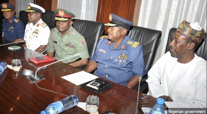 Nigeria service chiefs