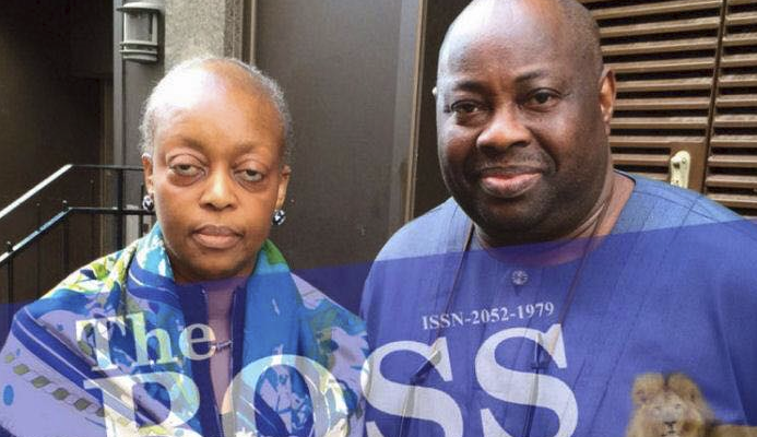 Alison Madueke and Dele Momodu