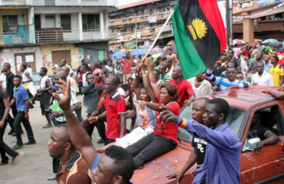 Biafra protest