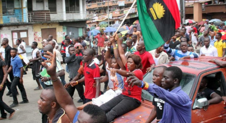Biafra protest