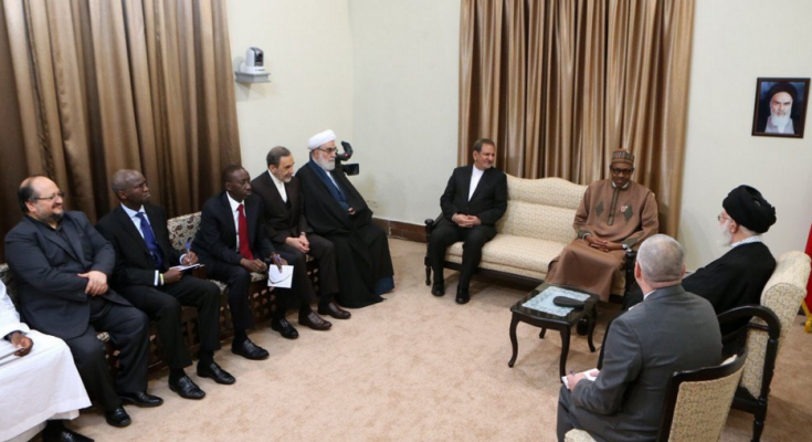Buhari meets Ayatollah