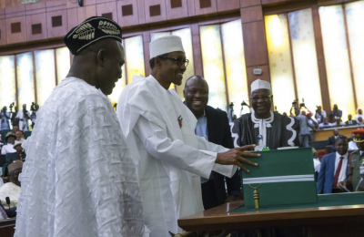 Muhammadu Buhari presents 2016 Budget